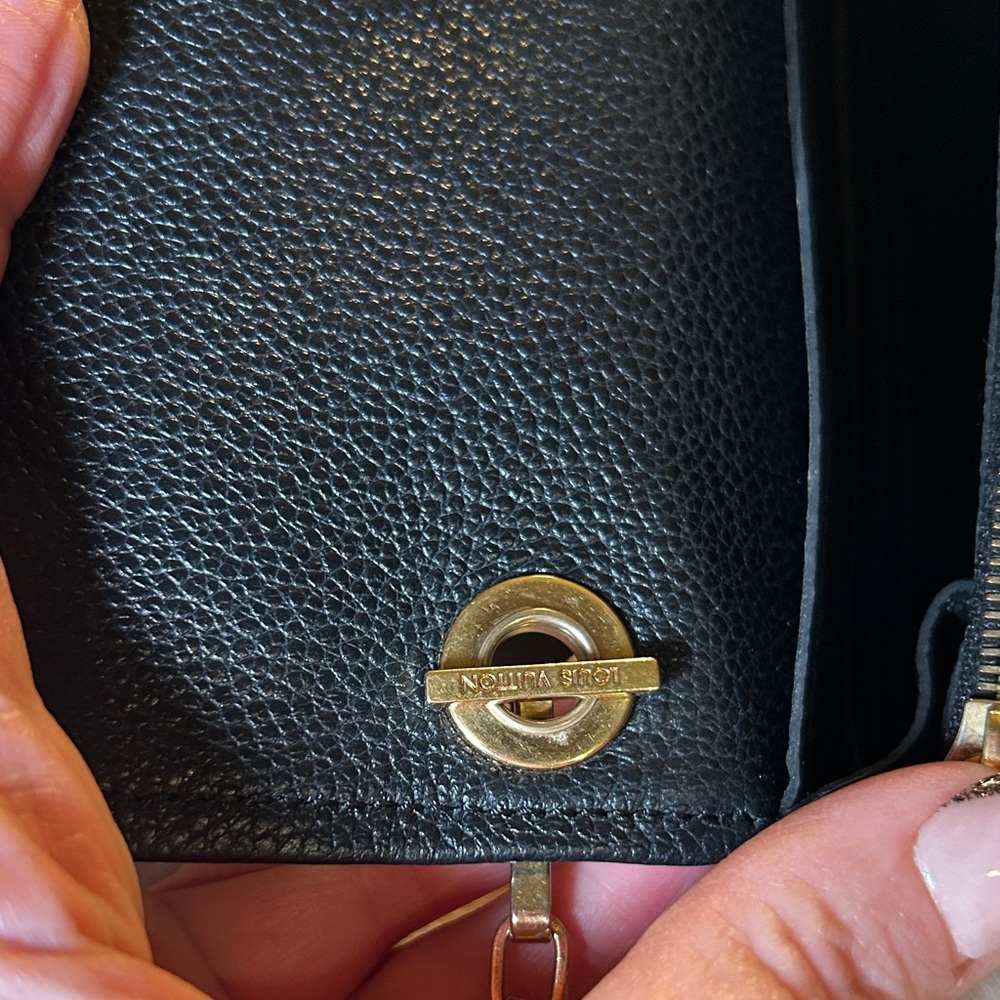 337. Louis Vuitton Saint Germain Pochette in Black Monogram Empreinte leather - Picture 10 of 14